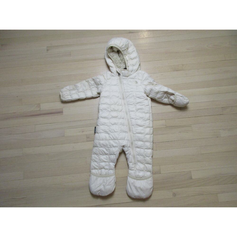 North Face Bunting 6-12M Girl Boy Snow Snowsuit Thermoball Insulated Puffer